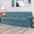 thumbnail image 2 of CHUN YI Stretch Checks Spandex Sofa Cover Separate Backrests Cushions Cover Slipcover, 2 of 5