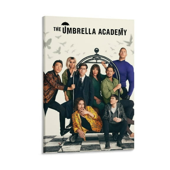 The Umbrella Academy Poster Canvas Wall Art Prints Poster Gifts Photo Picture Painting Posters Room Decor Home Decorative 24x36inch(60x90cm)