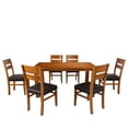 thumbnail image 4 of Comedor Kessa Muebles London 6 sillas Café, 4 of 15