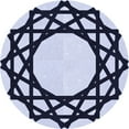 thumbnail image 1 of Ahgly Company Tapis Rond Lavable en Machine Intérieur Transitionnel Lilas Pâle Violet, 6 Pieds Rond, 1 of 7