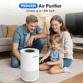 thumbnail image 5 of HEPA Air Purifier for Home up to 1200 Sq.ft, Air Purifiers for Allergies and Asthma, Bedroom, Pet Dander & Odor, Dust, Pollen, Wildfire/Smoke, White, 5 of 9