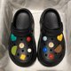 thumbnail image 1 of Zapatillas de verano de moda para mujer con suela gruesa y cadena de estrella de cinco puntas, nuevas y versátiles zapatillas de playa para exteriores para mujer, 1 of 5