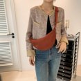 thumbnail image 3 of Bolso Dumpling Bolso tipo cartera para mujer Bolso de hombro diario Bolso informal de pana para ir al trabajo, 3 of 9