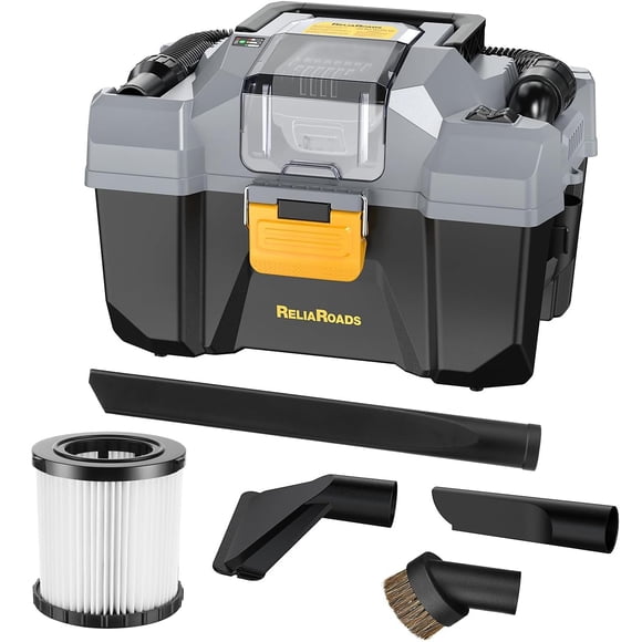 Aspirador inalámbrico ReliaRoads RCSV-20 20V 10L Wet/Dry