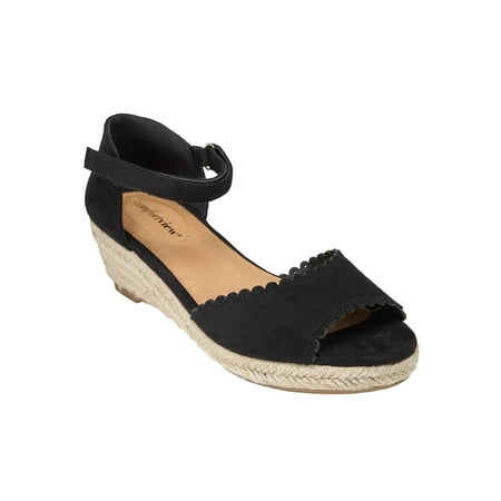 

Comfortview Women s Wide Width The Charlie Espadrille Sneaker