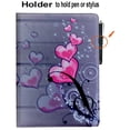 thumbnail image 5 of JYtrend Case for iPad Pro M5 11" 2025 / Pro M4 11-Inch 2024, Rotating Stand Smart Cover for A3357 A3361 A3362 A2836 A2837 A3006 (Heart Flower), 5 of 5