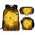 thumbnail image 1 of Pet Elf Student Bag Three-piece Set, Pencil Case Backpack-week, 1 of 4