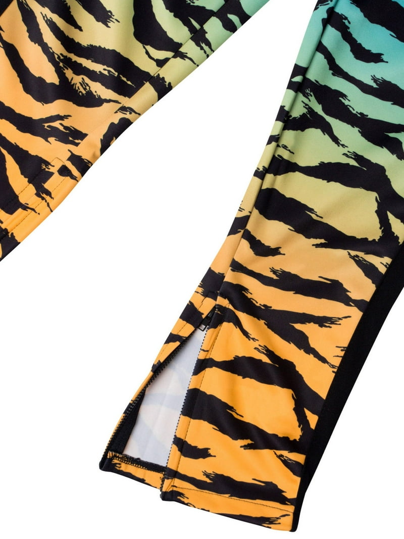 Men's Ombre Gradient Sweatsuit Set | 2 Piece Track Suit Jacket & Pants | S-5XL 3 thumbnail image