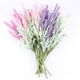 thumbnail image 4 of Joernso Artificial Lavender Flower Leaves Bouquet Home Wedding Garden Decor 12 Heads, 4 of 8