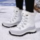 thumbnail image 4 of Botines Botas Nieve Mujer Cálido Forro Piel Invierno Antideslizante para Exteriores, 4 of 9