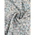 thumbnail image 4 of Allegra K Conjunto De Falda Cruzada Y Top Corto Fruncido Con Lazo Floral Para Mujer Verde L, 4 of 6