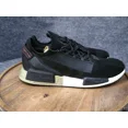 thumbnail image 1 of Adi - das Men's NMD V2 Core Black Gold Metallic Athletic Shoes Size 12 US FW5327, 1 of 6