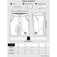 thumbnail image 3 of Ma Croix Mens Sweat Shorts Casual Classic Fit Comfort Activewear, 3 of 3