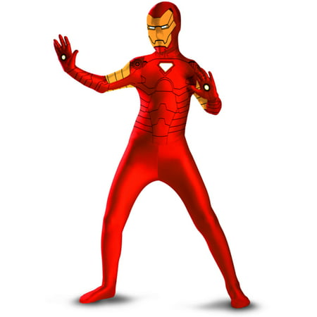 Iron Man Mens Adults Bodysuit Costume