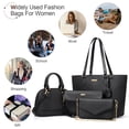 thumbnail image 4 of Bagsure Women Handbags Fashion Tote Shoulder Bags Casual Crossbody Bags for Women Handbag Set 4pcs, 4 of 7
