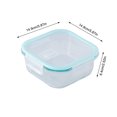 thumbnail image 3 of Microwave-Safe Glass Bento Box 2-Compartment Lunch Container for s & Office Heat- Meal Prep Box Dishwasher Safe & Easy Clean Fresh-Keeping Food Storage, 3 of 6