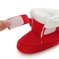 thumbnail image 6 of Newborn Baby Winter Snow Boots Crib Shoes Infants Soft Sole Plush Booties First Walker 0-18M, 6 of 8