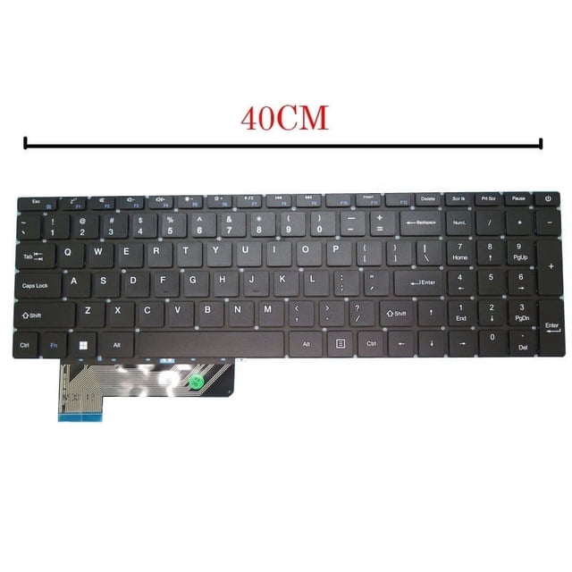 Teclado para portátil Gateway GWTN156-1, GWTN156-4, GWTN156-4BK, GWTN156-5, GWTN156-5BL, inglés (EE. UU.), sin marco
