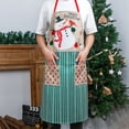 thumbnail image 1 of WIFKLSIIPG Christmas Decorations Santa Bib Smock Waiter Adult Cartoon Christmas Apron, 1 of 3