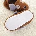 thumbnail image 5 of Otqutp Toddler Boys Girls Plush Animal Slippers Kids Cute Cartoon Soft Warm Household Fleece Shoes Fall Winter Cozy Slides, 5 of 6