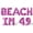 Pink, variant on Letter Balloons - BEACH IM 49 16" Inch Alphabet Letters Foil Mylar Balloon 49th Birthday Party Banner (Purple)