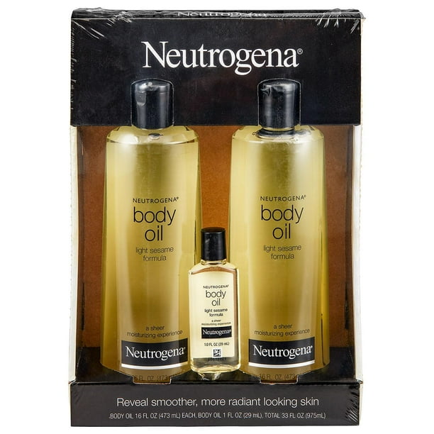 Neutrogena Body Oil Moisturizer (16 fl. oz., 2 pk. + 1.0 fl. oz., 1 pk