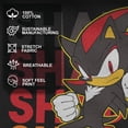 thumbnail image 4 of Sonic the Hedgehog Men's Shadow Stack Graphic T-Shirt,, 4 of 11