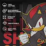 Sonic the Hedgehog Mens Shadow Stack Graphic T-Shirt,