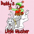 thumbnail image 2 of CafePress - Daddy's Little Musher Infant Bodysuit - Baby Light Bodysuit, Size Newborn - 24 Months, 2 of 4