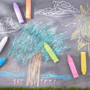 Play Day Jumbo Multicolor Sidewalk Chalk, 10 Count