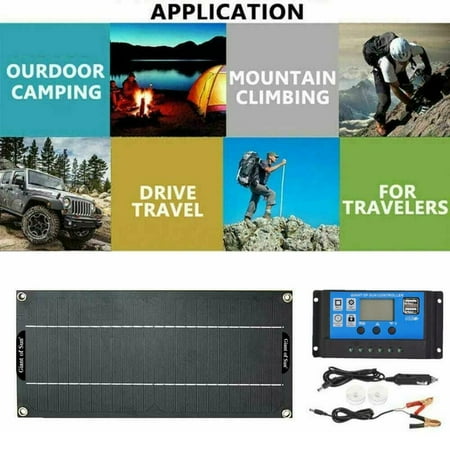 

600W Solar Panel Kit High Efficiency 18V For Power Bank Caravan Outdoor