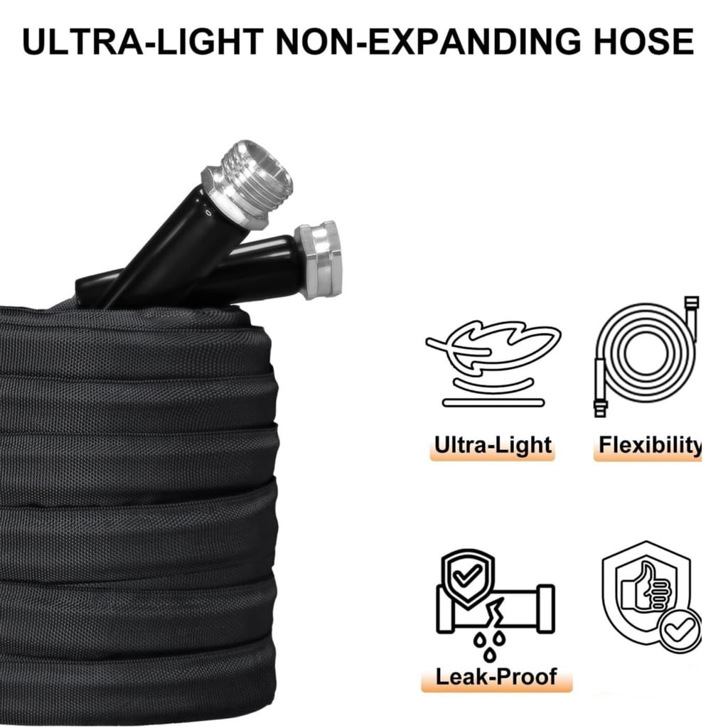 Industrial Strength Retractable Garden Hose Triple Layer Reinforced Design for High Pressure and Temperature Resistance