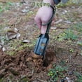 thumbnail image 2 of Tignapoo Pelle Compacte en Alliage d'Aluminium Multi-Outils pour Camping, Randonnée et Jardinage - Argent, 2 of 6
