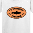 thumbnail image 4 of Inktastic I'd Rather Be Fishing Youth T-Shirt, 4 of 5