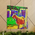 thumbnail image 6 of Goat Charisma Aweakening - Canvas, 6 of 8