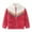 Red, variant on Elainilye Fashion Kids Fleece Jacket Toddler Baby Boys Girls Cute Jacket Winter Keep Warm Cotton Clothes Thick Coat,Pink