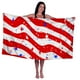 thumbnail image 4 of Adult Beach Towel American Flag Sandproof Microfiber Woman Beach Towels Quick Dry Lightweight Travel Towels 27x55inch, 4 of 6