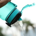 thumbnail image 2 of Botella de agua de 100 ml Escala de tiempo Fitness al aire libre Deportes Bicicleta Taza de agua con pajita Likrtyny Para estrenar, 2 of 9