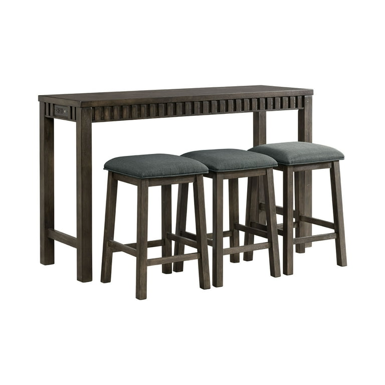 Picket house furnishings montego multipurpose bar table set deals