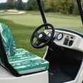 thumbnail image 4 of Psesaysky Tropical Golf Cart Seat Covers for Women Men, Monstera Leaves Stripes Ezgo Front Seat Covers Golf Cart Accessories Ordinary Seats Cushion Anti-Scratch Easy to Install, 4 of 8