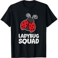 thumbnail image 2 of 100% Cotton Ladybug Squad Team Ladybugs T-Shirt, 2 of 5