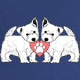thumbnail image 2 of CafePress - Westie Love Maternity Dark T Shirt - Maternity Dark T-Shirt, 2 of 3