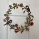 thumbnail image 3 of 2023 Hot Birds and Flowers Wreath for Front Door and Farmhouse Kitchen, Indoor and Outdoor Decor, 3 of 5