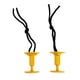 thumbnail image 3 of 2x2 Piezas De Tapones De Correa De Tabla De Surf Para Bodyboard Con Cordones Amarillos, 3 of 7