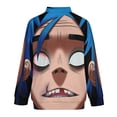 thumbnail image 5 of 2D Gorillaz Fashion Jacket Mens Windbreaker Coat Lightweight Zipper Clothes Streetwear Bomber Outerwear Jackets, 5 of 7
