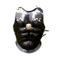 thumbnail image 3 of Black Finish Medieval Roman Spartan Armour Muscle Jacket Halloween Costume, 3 of 3