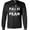 Black, variant on Fair Game Faith Over Fear Long Sleeve Shirt, Christian Graphic Tee-Royal Blue-Medium