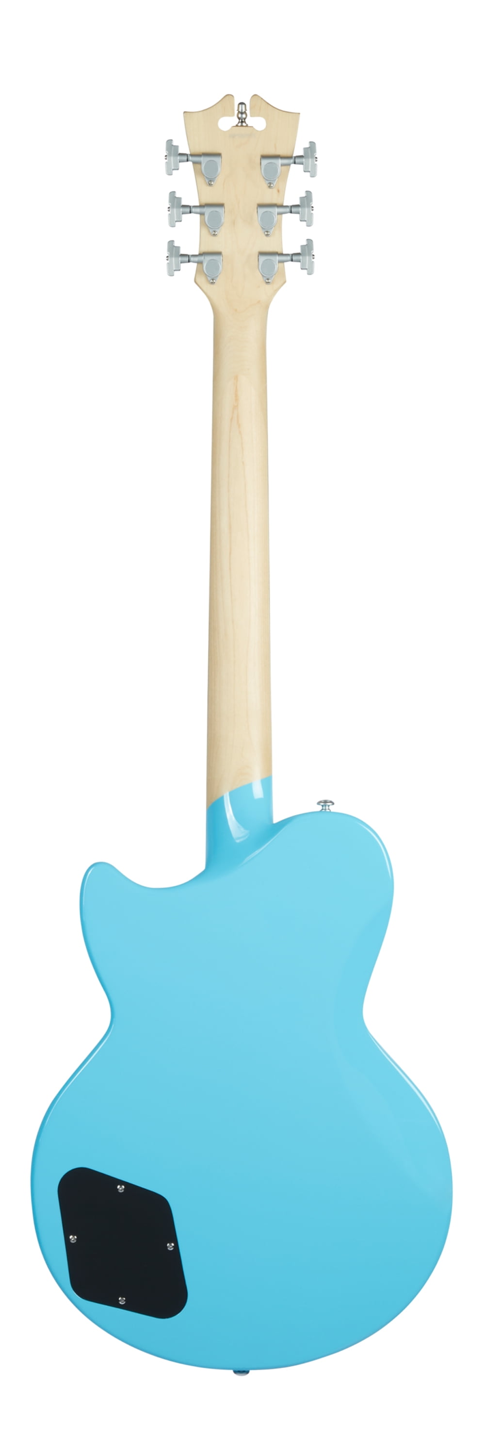 D'Angelico Premier Taz Atlantic Solid-Body Electric Guitar, Sonic Blue
