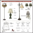 thumbnail image 5 of Royal Designs 6" True Bell Lamp Shade Antique Gold with Flame Clip, 5 of 5