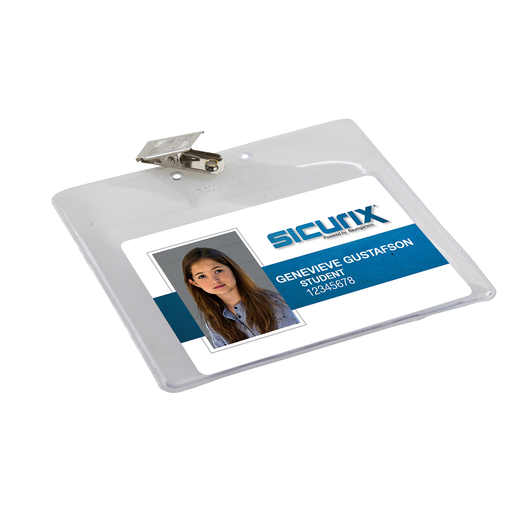 Baumgartens Sicurix Clip Style Badge Holders